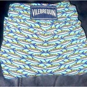 MENS VILEBREQUIN SIZE LARGE BAIT FISH TRUNKS